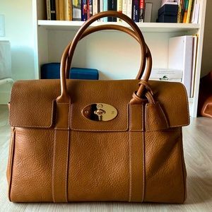 Mulberry Heritage Bayswater Handbag NVT Oak